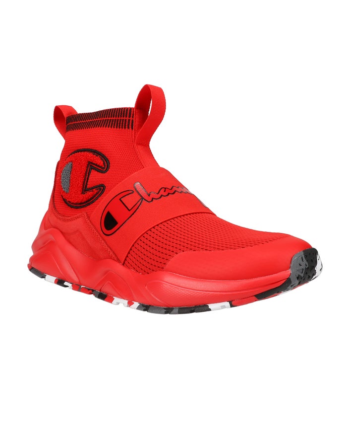 Champion Rally Pro Red Sneakers Mens - South Africa DRHPUN910
